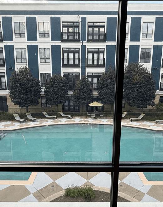 Apartment building in Durham, NC
